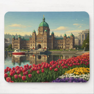 Victoria British Columbia Canada Travel Mouse Pad