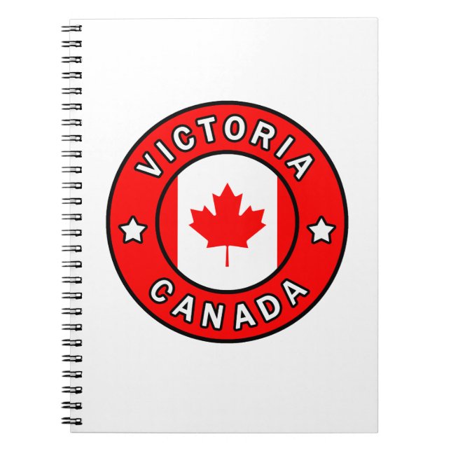 Victoria Canada Notebook (Front)