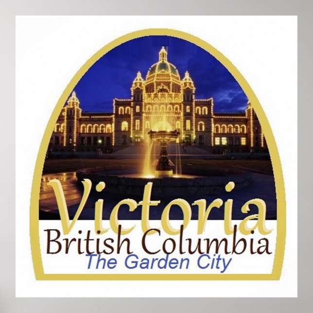 VICTORIA Canada Poster (Front)