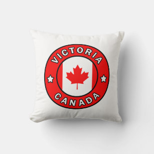 Victoria Canada Throw Pillow