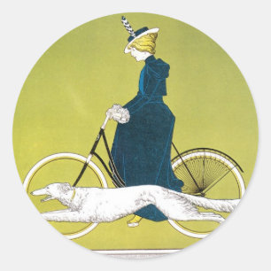 Victoria Classic Round Sticker