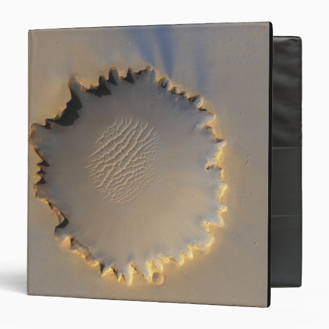 Victoria Crater on Mars Binder (Front/Inside)