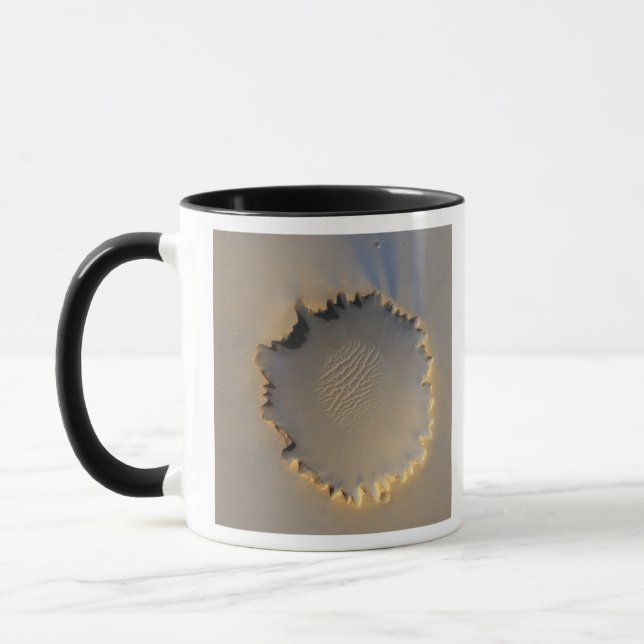 Victoria Crater on Mars Mug (Left)