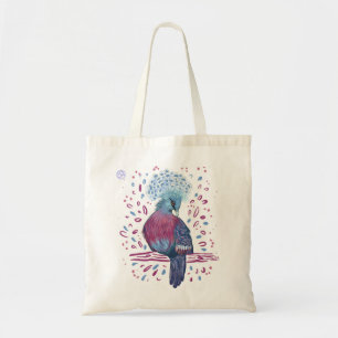 Victoria Crowned Pigeon tote bag