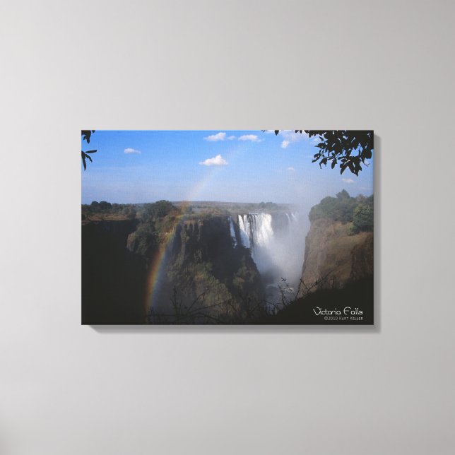 Victoria Fall 2 Canvas Print (Front)