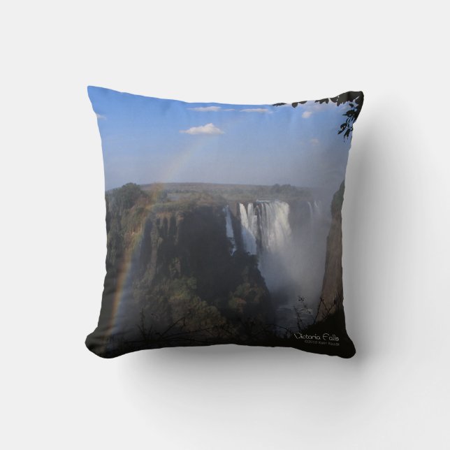 Victoria Fall 2 Throw Pillow (Front)