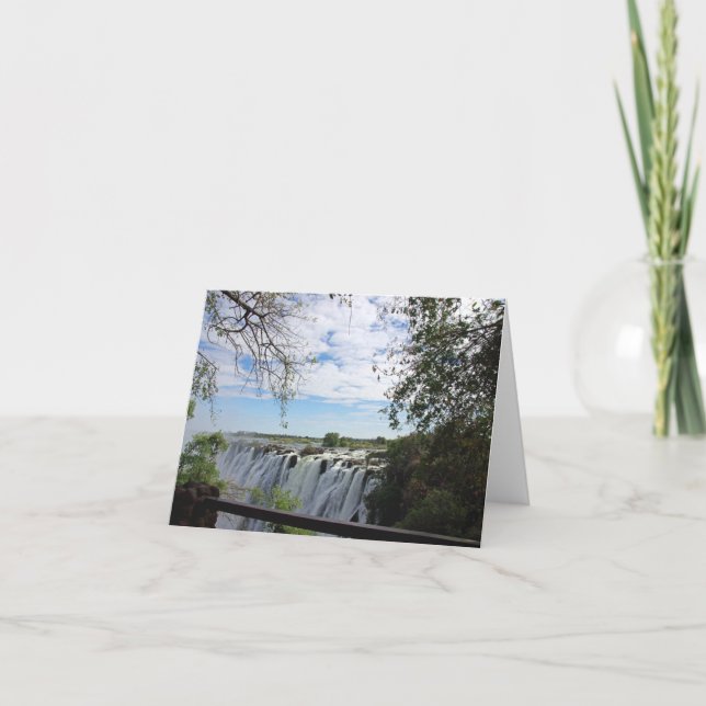 Victoria Falls  Card (Front)