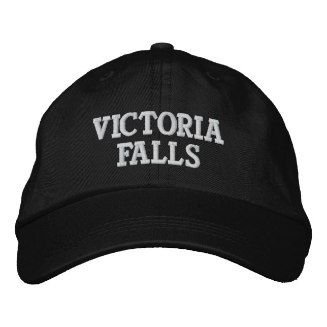 Victoria Falls Embroidered Hat (Front)