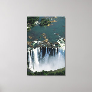 Victoria Falls, Zambia to Zimbabwe border. The Canvas Print