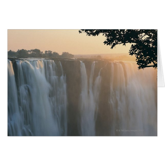 Victoria Falls, Zimbabwe, Afrique (Devant horizontal)