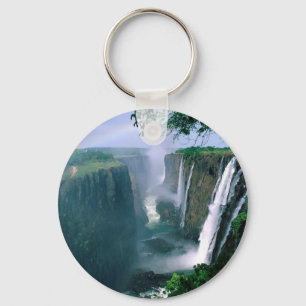 victoria falls, zimbabwe keychain
