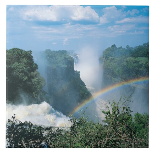 Victoria Falls, Zimbabwe Tile (Front)