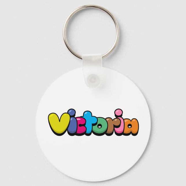 Victoria Keychain (Front)
