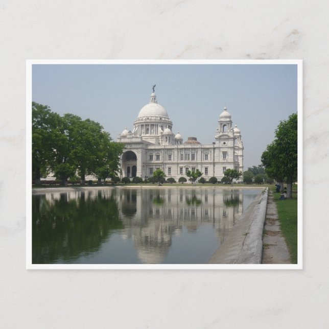 victoria memorial reflection postcard (Front)