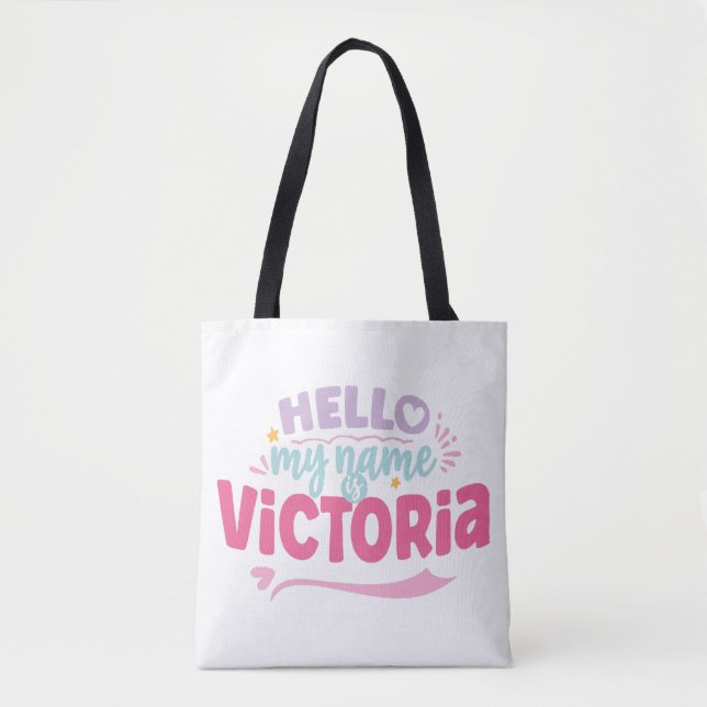 Victoria - my name is Victoria  Tote Bag (Front)