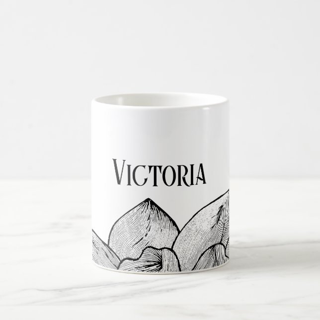 Victoria Personalised Magic Colour Morphing Mug (Center)