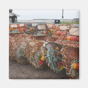 Victoria, Prince Edward Island. Crab pots Magnet