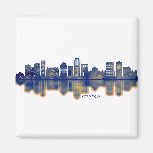 Victoria Skyline Magnet (Front)