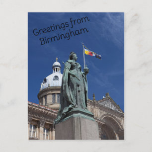 Victoria Square Birmingham Postcard