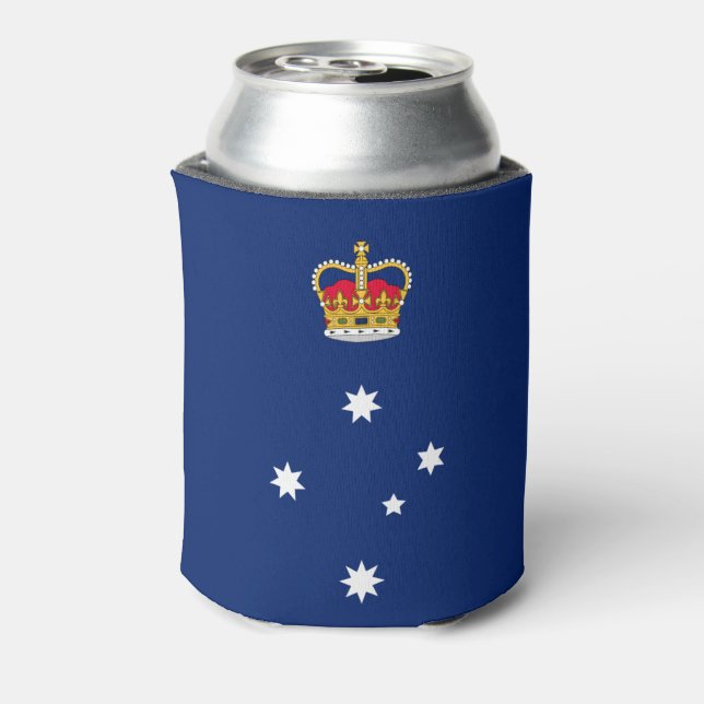 Victoria state badge - AUSTRALIA Can Cooler (Can Back)