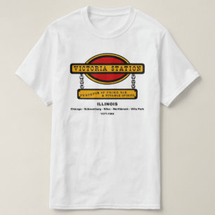 Victoria Station Restaurants of Illinois 1977-1984 T-Shirt