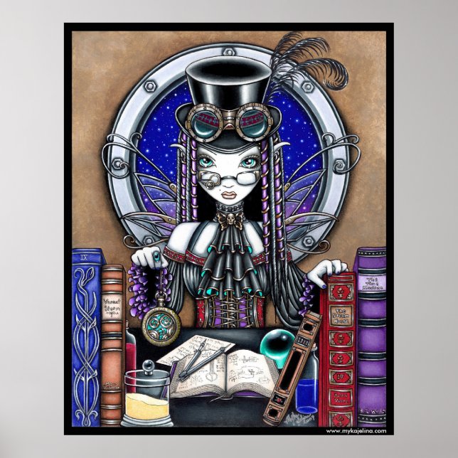 Victoria Steam Punk Faerie Poster (Front)