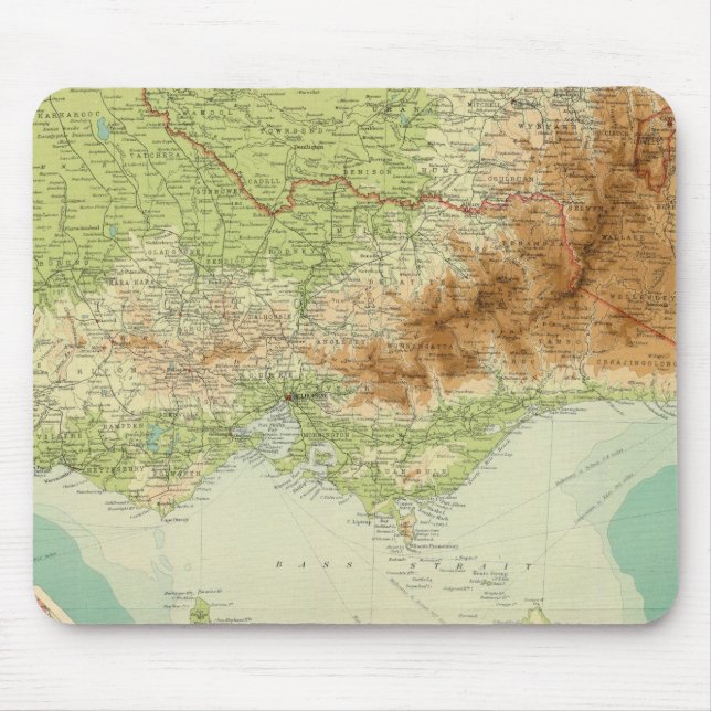 Victoria & Tasmania Mouse Pad (Front)