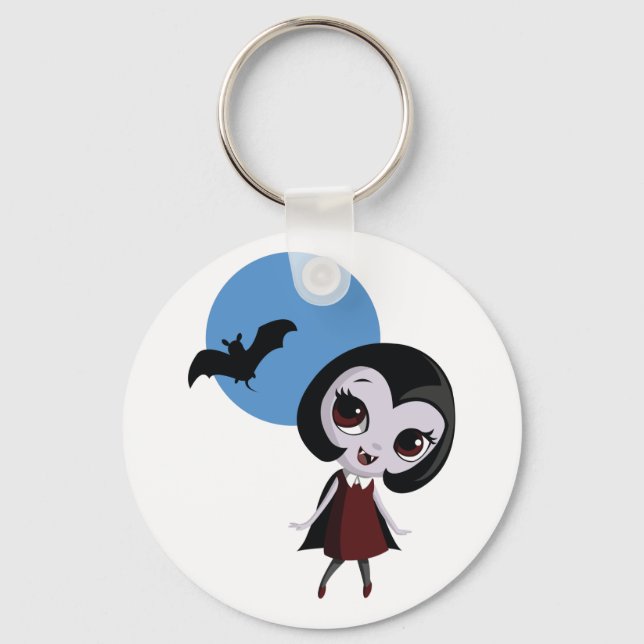 Victoria the Vampire Keychain (Front)