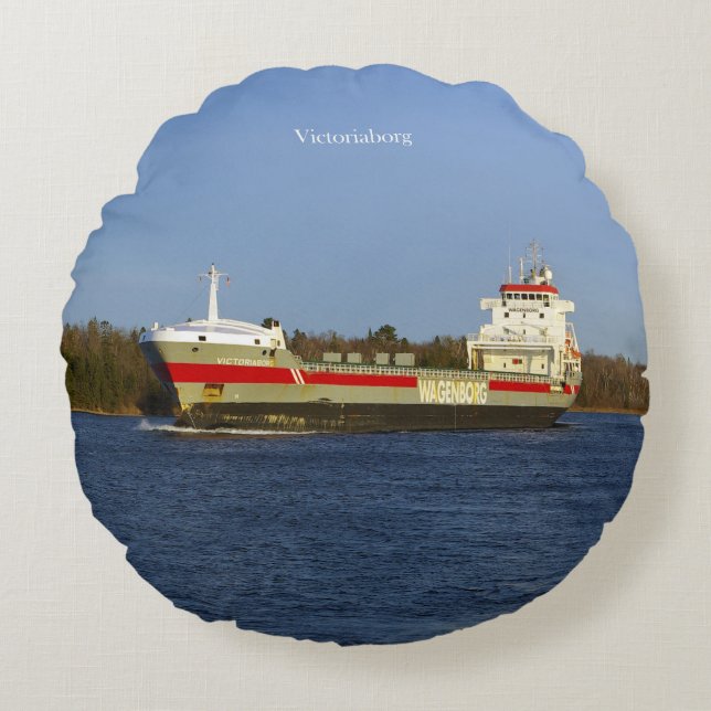 Victoriaborg round pillow (Front)