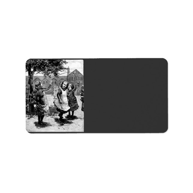 Victorian Address Label (Front)