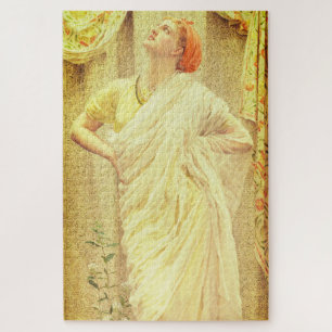 Victorian Albert moore canaries renaissance woman Jigsaw Puzzle