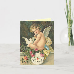 Victorian Angel Carte de remerciements