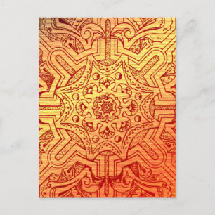 Victorian Arabesque, IDALIS - Sunset Postcard