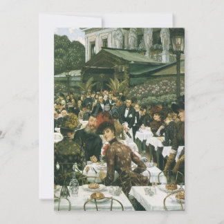 Victorian Art by Tissot, Luncheon Bridal Shower Invitation