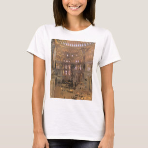 Victorian Art, Sketch of Santa Sophia by Sargent T-Shirt