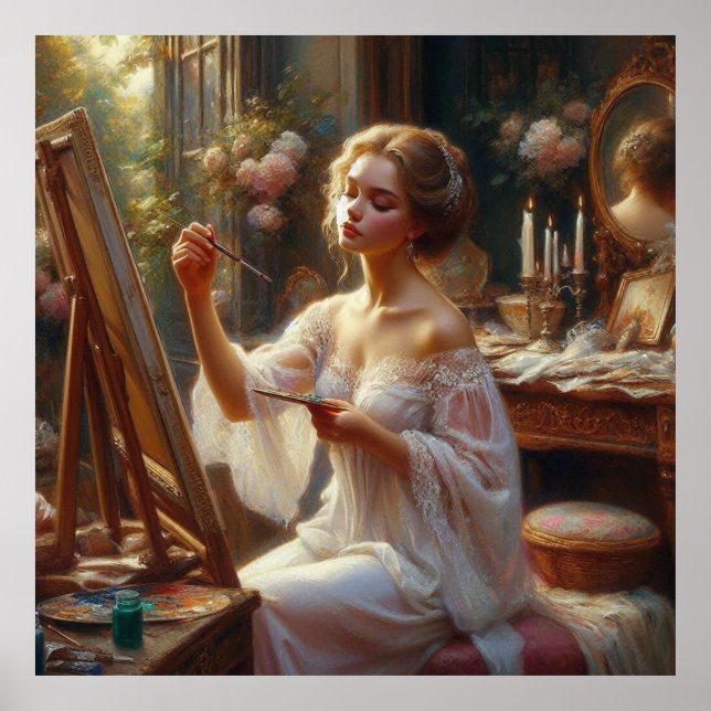  Victorian Artist Poster