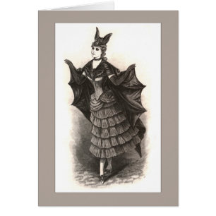 Victorian Bat - Card #1 (Customize)