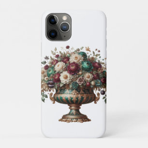 Victorian Bavaria Floral Vase iPhone 11 Pro Case