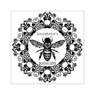 Victorian Bee Personalize Stamp