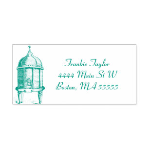 Victorian Beehive Personalized Self-inking Stamp