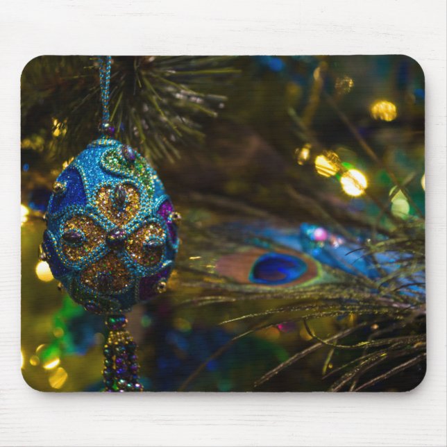 Victorian Blue Mouse Pad (Front)