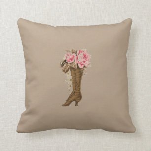 Victorian Boot Pillow