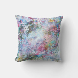 Victorian Breath of Spring Desing Throw Pillow