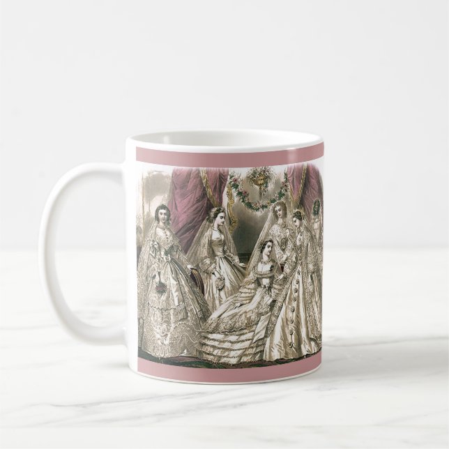 Victorian Brides Coffee Mug (Left)