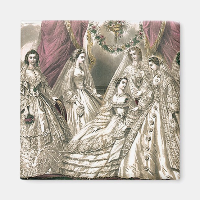 Victorian Brides Magnet (Front)