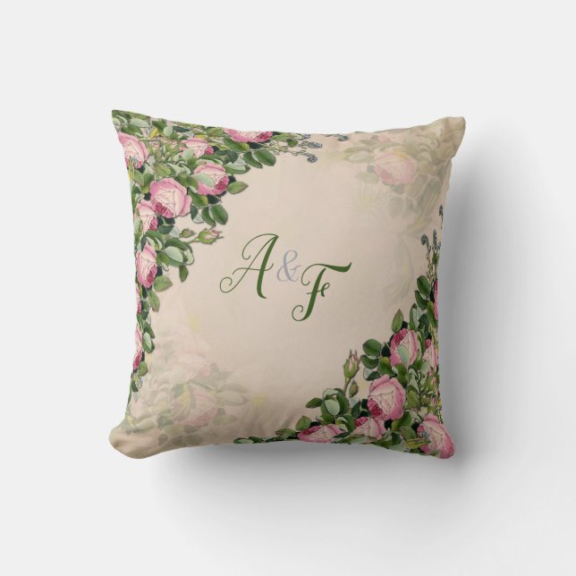Victorian Bush Garden Coussin (Recto)