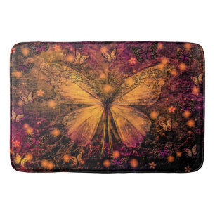 Victorian Butterfly Bath Mat