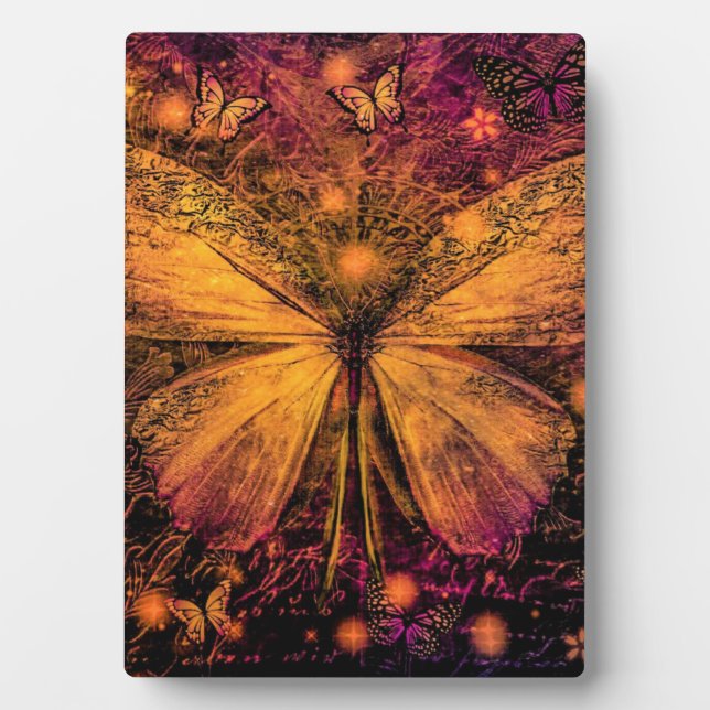 Victorian Butterfly Plaque (Front)