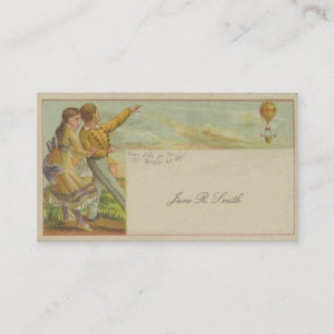 Victorian Calling Cards  - Children Balloon