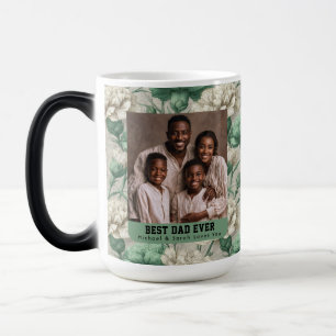 Victorian Carnation Stepdad Day Ceramic Travel Magic Mug